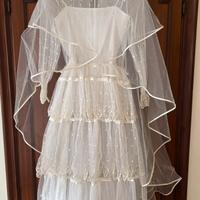 Vestito da sposa anni 80