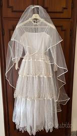 Vestito da sposa anni 80
