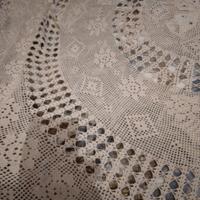 tovaglia tonda all uncinetto 