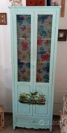 vetrinetta in legno 
