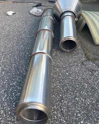 Canna fumaria inox 300