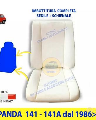 Imbottiture sedili Fiat Panda 141 / 141A