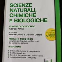 Manuale A50 - Scienze  Naturali Ed. Simone, II Edi