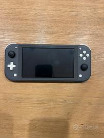 Nintendo switch lite grigio