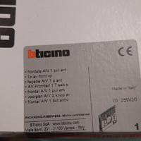 frontale telecamera Robur Bticino