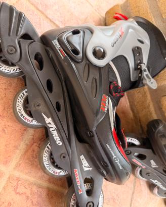 Patini in Linea X-Turbo + Kit Protezioni Included