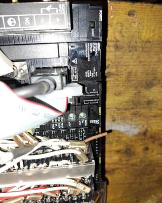 plc omron CJ1M con schede in e out