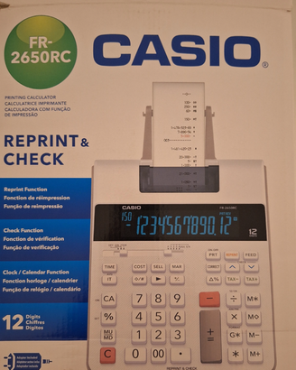 Casio FR-2650RC  Calcolatrice scrivente