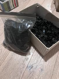 Lotto pezzi lego neri