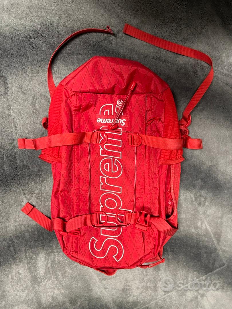 Zaino hot sale supreme rosso