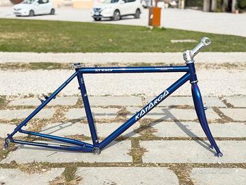 Telaio MTB acciaio Tange vintage taglia M