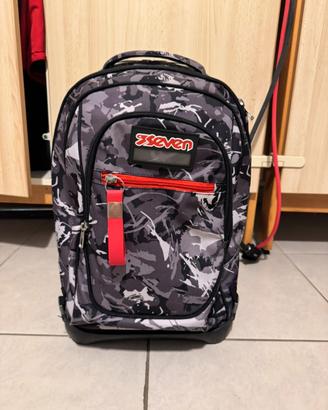 Zaino scuola trolley Seven