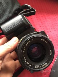 Macchina fotografica analogica + borsa e obiettivi