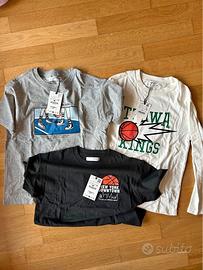 3 magliette Zara 9/10 anni (140cm) NUOVE