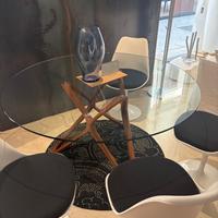 Tavolo Porada Circe - Noce canaletta SCONTO 30%