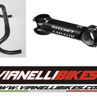 Combo manubrio + attacco ritchey carbon + prodigy