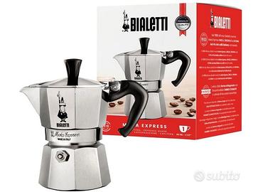 Caffettiera Moka Express, Manico anti scottatura