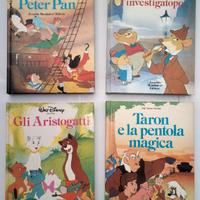 Libri Disney Peter Pan Basil Aristogatti Taron