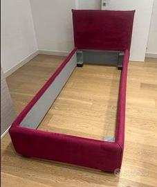 letto singolo tessuto fucsia "Samoa Letti"