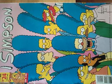 Lotto fumetti Simpson