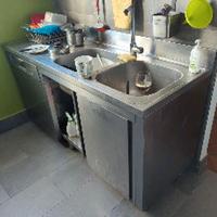 Lavello Professionale in Acciaio Inox