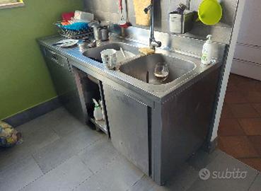 Lavello Professionale in Acciaio Inox