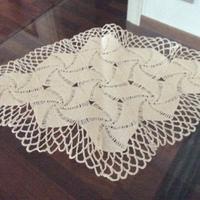 Tris centrini uncinetto fatti a mano