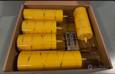 Candele LED Avorio con Luci 