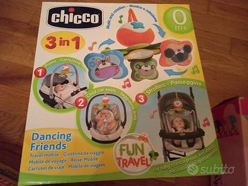 Giostrina da viaggio per passeggino