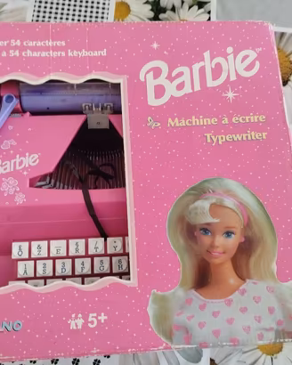 macchina da scrivere vintage  Barbie
