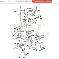 Gommino pompa freno ant Kawasaki GPZ 550 430281029