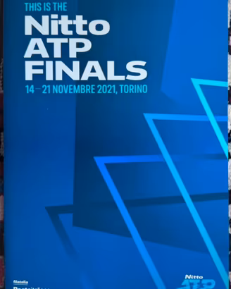 Italia 2021 Folder filatelico "Nitto ATP finals"