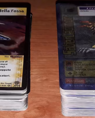 carte digimon e duel masters vintage