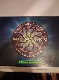 gioco da tavolo Chi vuol essere miliardario 