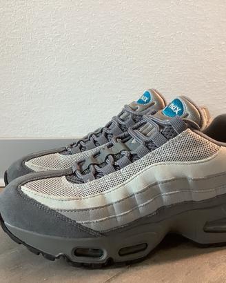 Nike Air Max 95 - Grigio e Azzurro - Taglia 40