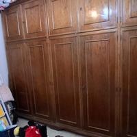 armadio legno massello