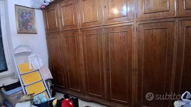 armadio legno massello
