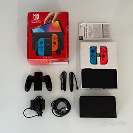 Console Nintendo Switch Oled Completa con Scatola