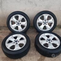 4 RUOTE CERCHI IN LEGA 18" COMPLETE FORD KUGA 200