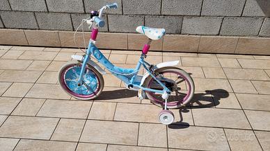 bicicletta bambina tema Frozen 