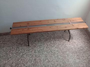 Tavolino basso artigianale