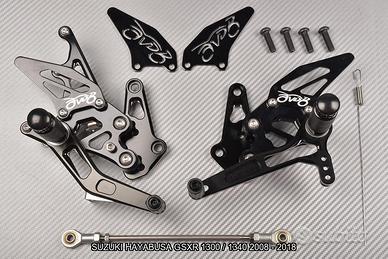 Pedane arretrate SUZUKI HAYABUSA 1300 2008 - 2018