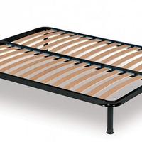 Rete matrimoniale a doghe in legno