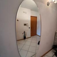 Specchio ovale grande da parete