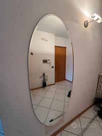 Specchio ovale grande da parete