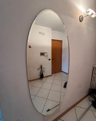 Specchio ovale grande da parete