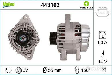 Alternatore Toyota Yaris 1.0 (04.1999-09.2005)