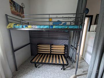 Ikea letto soppalco, divano letto, materassi.