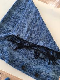 Sciarpa-scialle lambswool