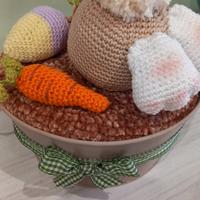 cestino con coniglietto 